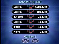 Qui Veut Gagner des Millions sur Sony Playstation